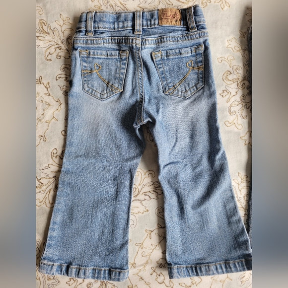 EUC Girl's Size 24 Months Children's Place Jeans Bundle. Adjustable Waist. - Picture 4 of 6